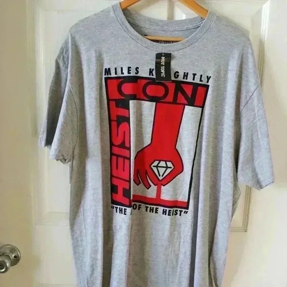 T SHIRT  RICK and MORTY 2X THE ART OF THE HEIST ADULT SWIM - Picture 1 of 6